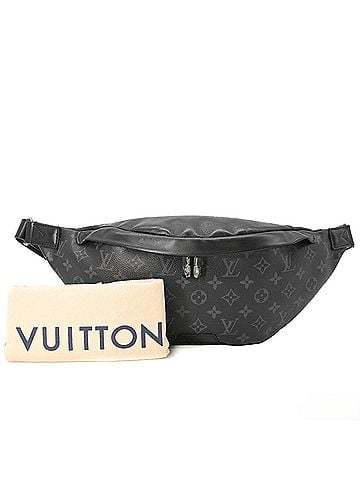 Louis Vuitton LOUIS VUITTON Discovery Eclipse Monogram Body Bag/Waist Bag, Black M44336 (view 1)