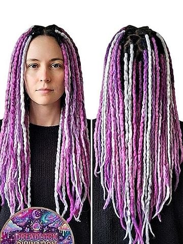 Dreadlocks Dreadlock Divination #013 Winter Hat (view 2)