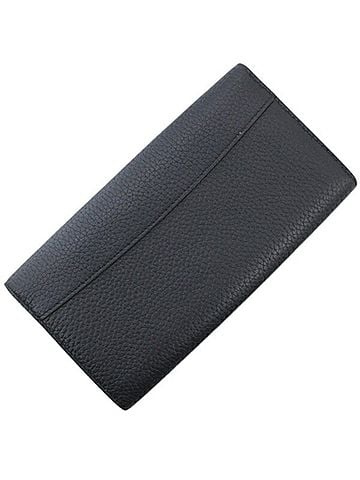 Louis Vuitton LOUIS VUITTON Bi-fold Long Wallet Portefeuille Capucines Women's Black Taurillon Leather M61248 KM3368 (view 2)