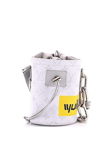 Louis Vuitton Chalk Nano Bag Limited Edition Logo Story Monogram Canvas (view 1)