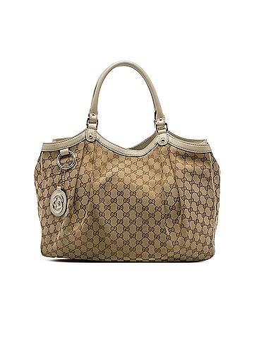 Gucci Large GG Canvas Sukey Tote (view 1)
