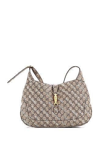 Gucci x Balenciaga The Hacker Project Jackie 1961 Hobo GG Coated Canvas Medium (view 1)