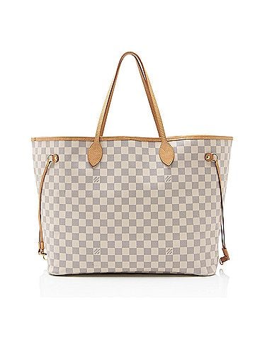 Louis Vuitton Louis Vuitton Damier Azur Neverfull GM Tote (view 1)