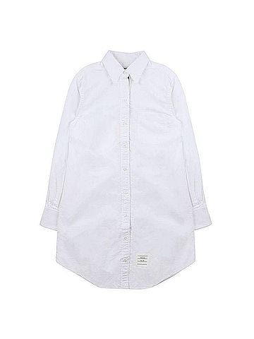 Thom Browne Crinkle Shirt Dress (view 2)