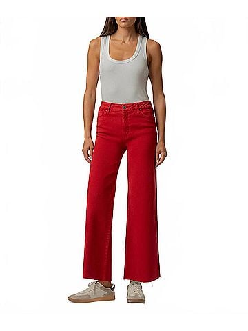 Kut from the Kloth Women's Meg High Rise Jean in Ruby (view 2)