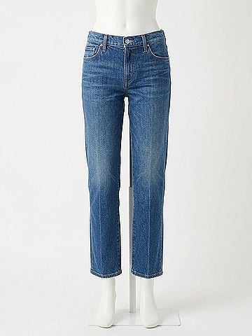 Mother Mid Rise Rambler Skimp Mid Rise Jeans in Call Me Wild (view 2)