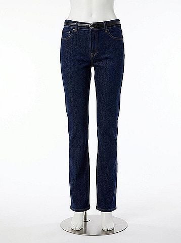 FRAME The Rodeo Low Rise Bootcut Jeans in Rinse (view 1)