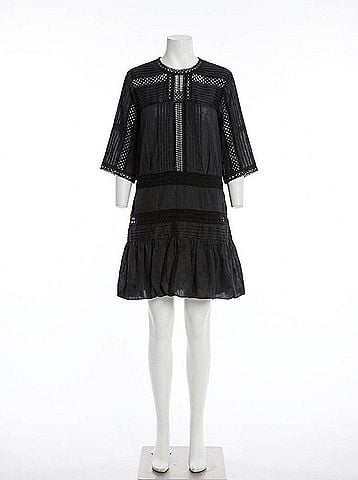 Isabel Marant Women's Paige Dress in Black (view 2)